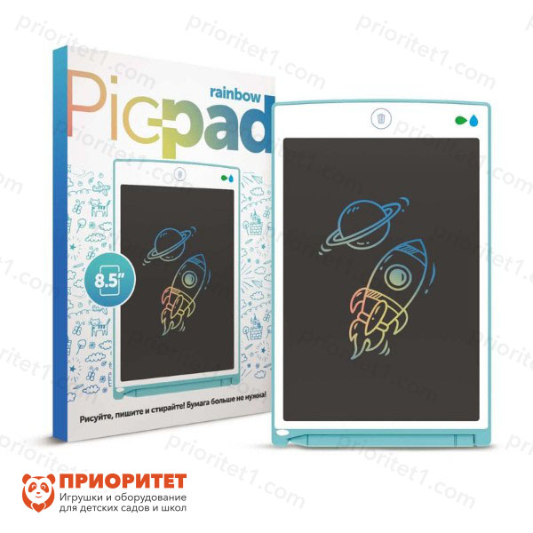 Планшет для рисования Pic-Pad Blue Rainbow с ЖК экраном