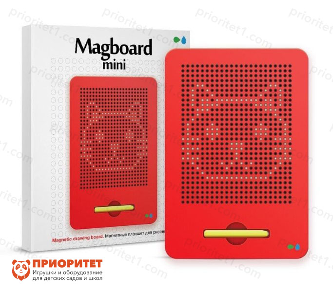 Магнитный планшет для рисования Magboard mini красный