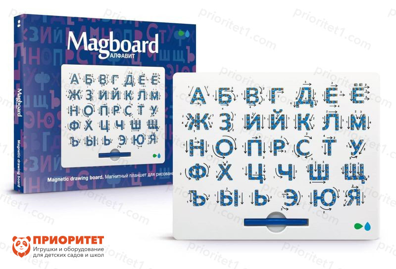 Магнитный планшет для рисования Magboard «Алфавит»
