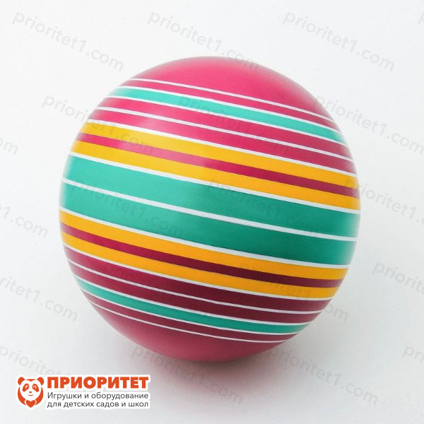 Мяч «Полосатик» (диаметр 15 см) в коробке