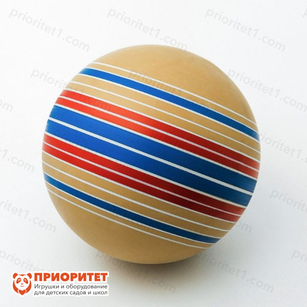 Мяч «Полосатик ЭКО» (диаметр 20 см) в пакете