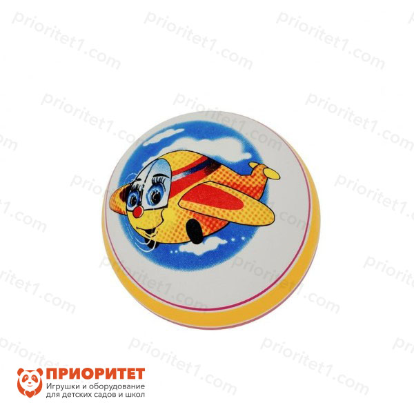 Мяч «Самолетик» (диаметр 12,5 см) в пакете