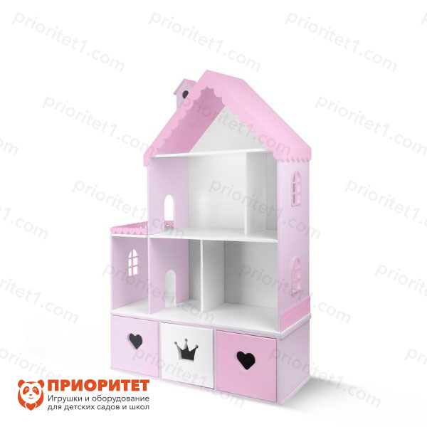 Кукольный домик «Стефания» лилово-розовый