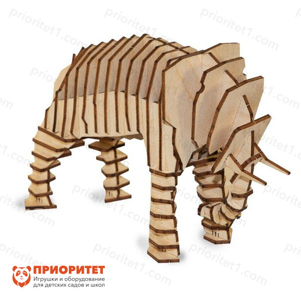 Деревянный конструктор «Маленький слон»
