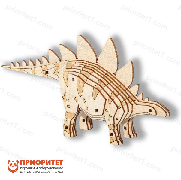 Деревянный конструктор «Стегозавр»