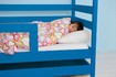 Кровать Домик Хвоя синяя для детей