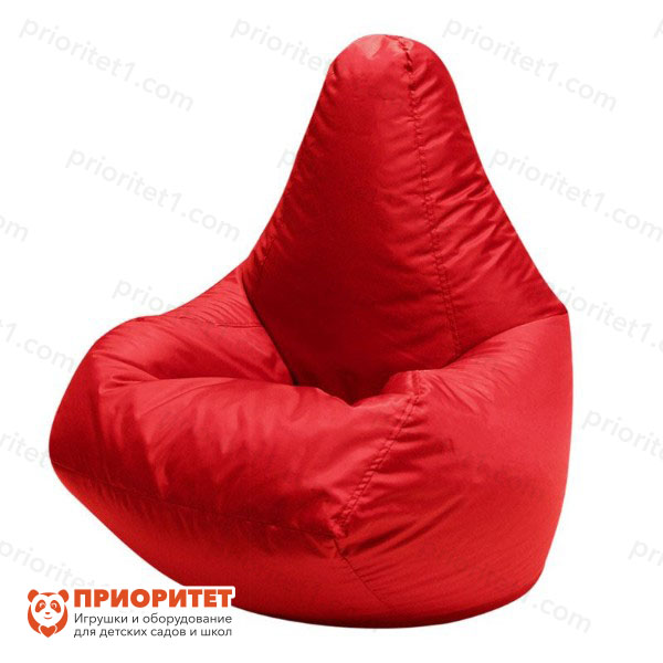 Кресло-мешок «Груша» (полиэстер, красный)