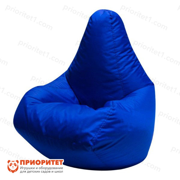 Кресло-мешок «Груша» (полиэстер, синий)