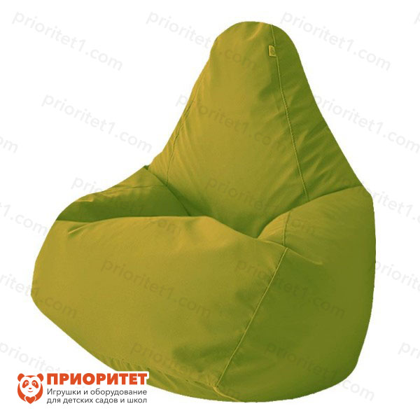 Кресло-мешок «Груша» (микророгожка, оливковый)