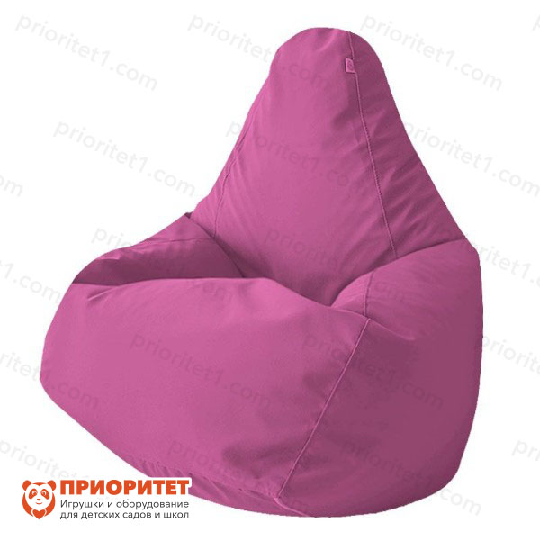 Кресло-мешок «Груша» (микророгожка, розовый)