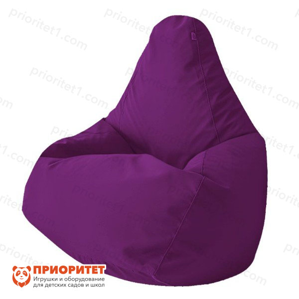 Кресло-мешок «Груша» (микророгожка, фиолетовый)
