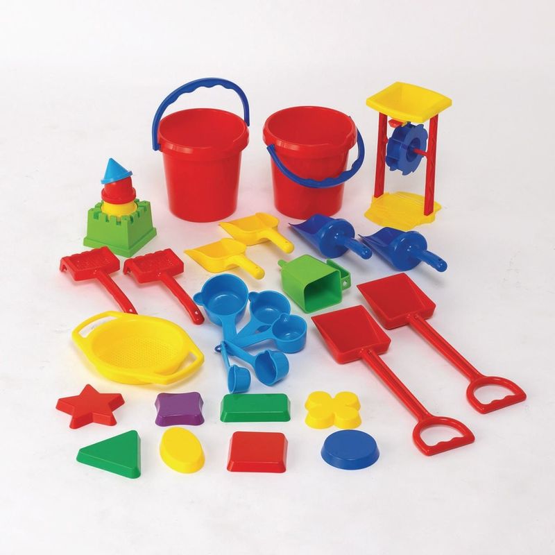 набор детских игрушек для игр с песком