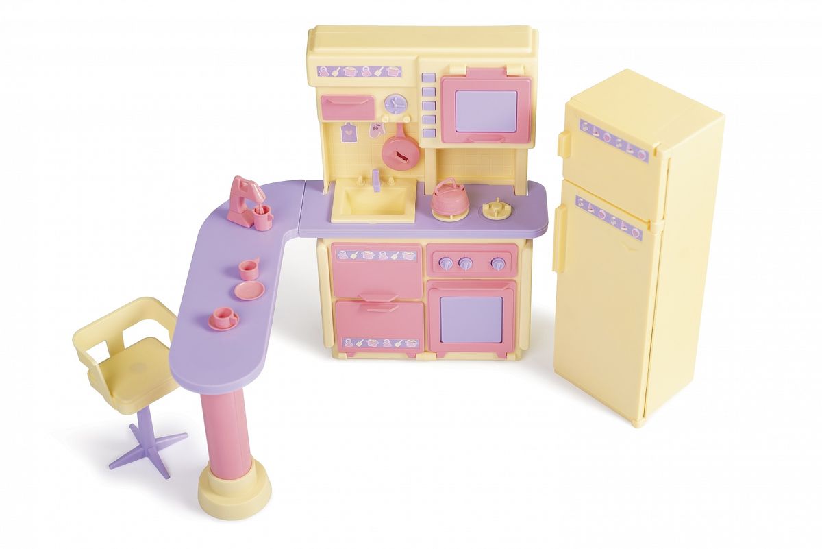 игровая кухня для кукол для детей